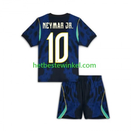 Brazilië Neymar JR 10 World Cup Voetbalshirts Kind Uit 2026 Brazilië Neymar JR 10 World Cup Voetbalshirts Kind Uit 2026